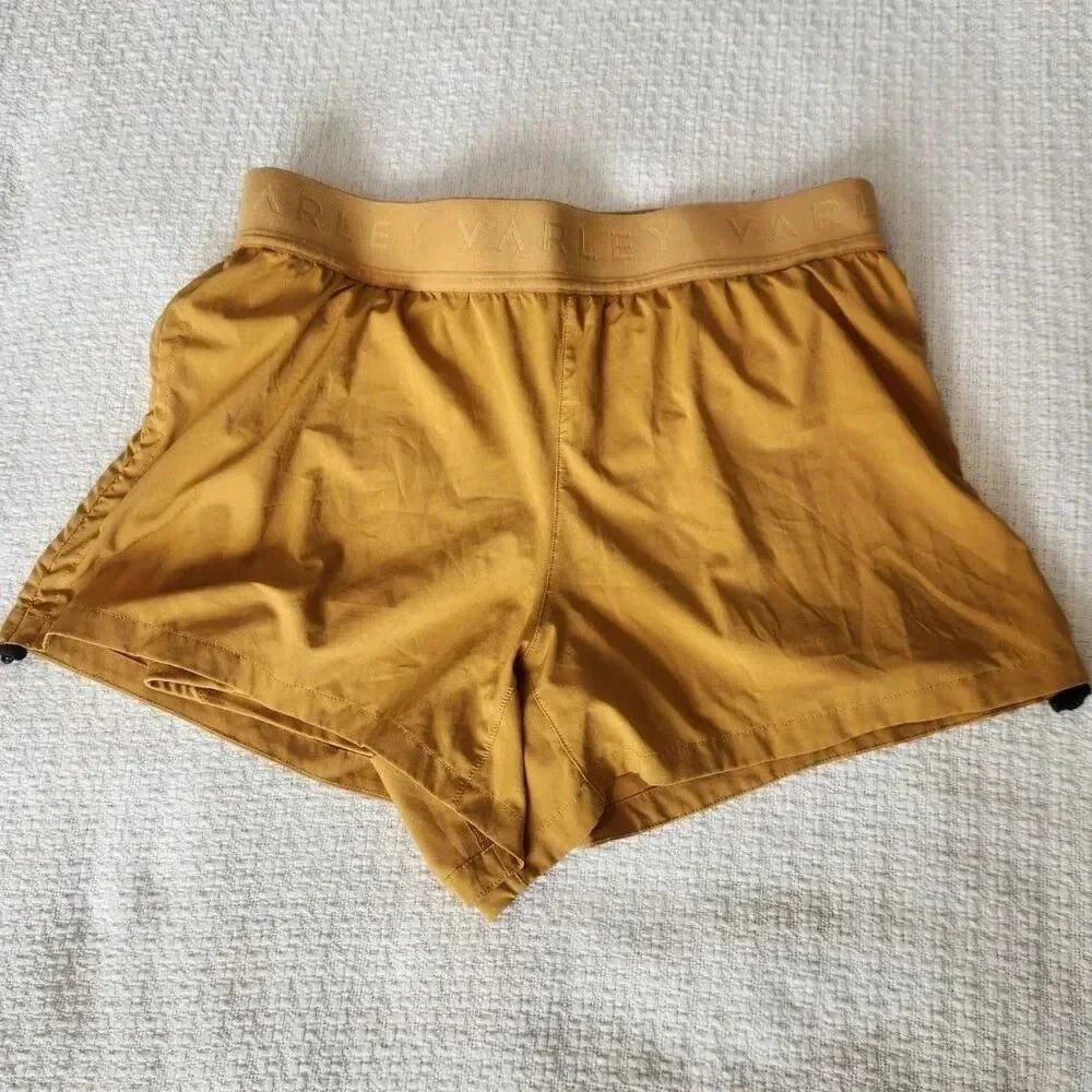 VARLEY Leo Shorts in Chai Tea - Picture 2 of 12